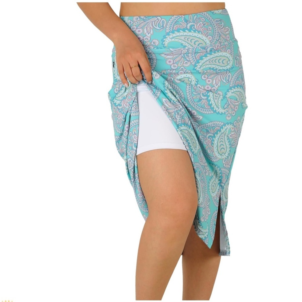 NWT Small Athleisure Skort Coastal Tennis Pickleball Resort Modest Country‎ Club